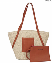 Load image into Gallery viewer, Gioseppo Rialma Straw Bag