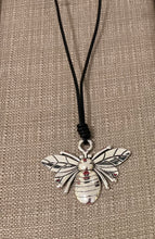 Load image into Gallery viewer, A Leather with charm necklace
