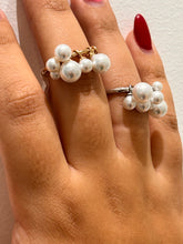 Load image into Gallery viewer, Carolina olivares multi pearl rings
