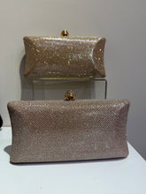 Load image into Gallery viewer, Ny fabric shimmer clutch
