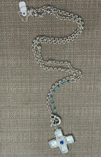 Load image into Gallery viewer, Carolina Olivares cross necklace
