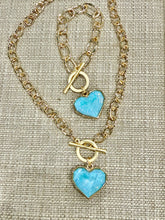 Load image into Gallery viewer, Vitra Chain Heart Bracelet
