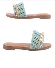 Load image into Gallery viewer, Ss Greta  jade sandals

