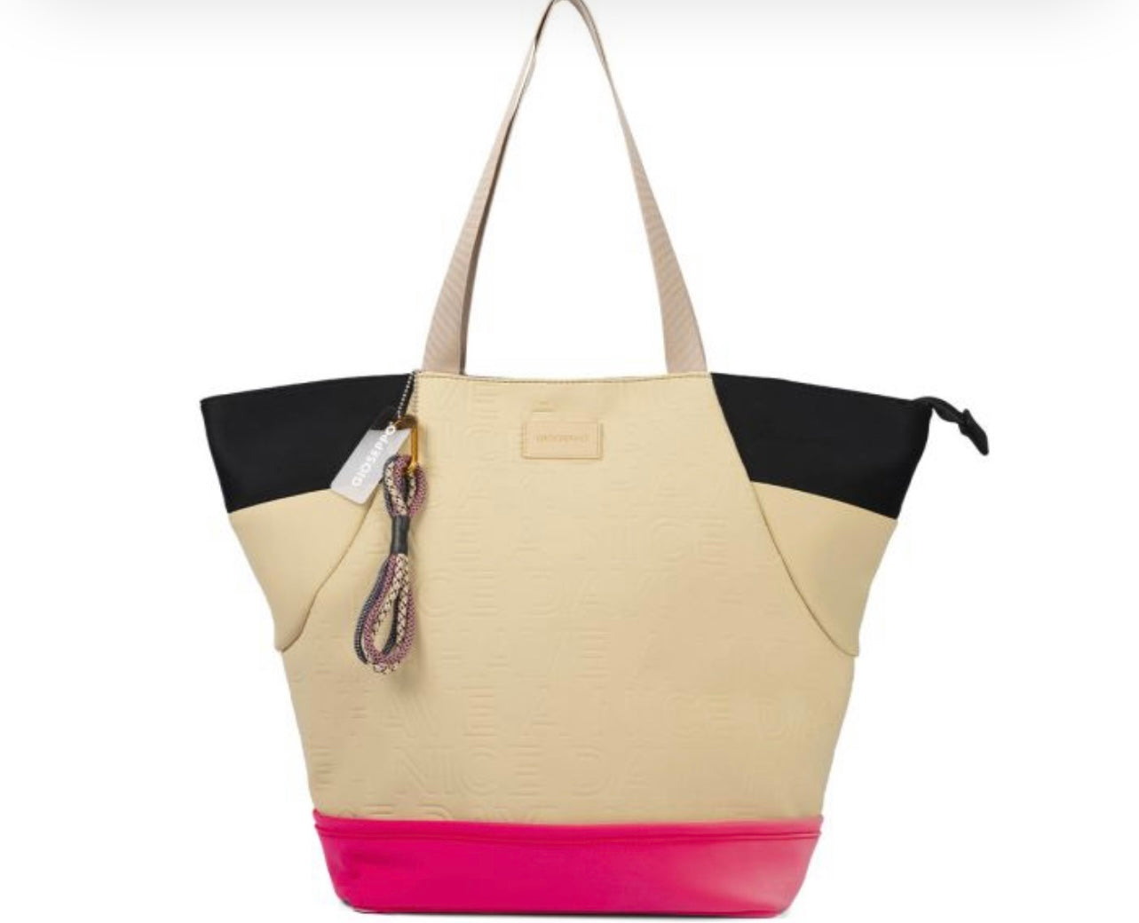 Ynot - Borsa Donna con tripla zip Yesbag