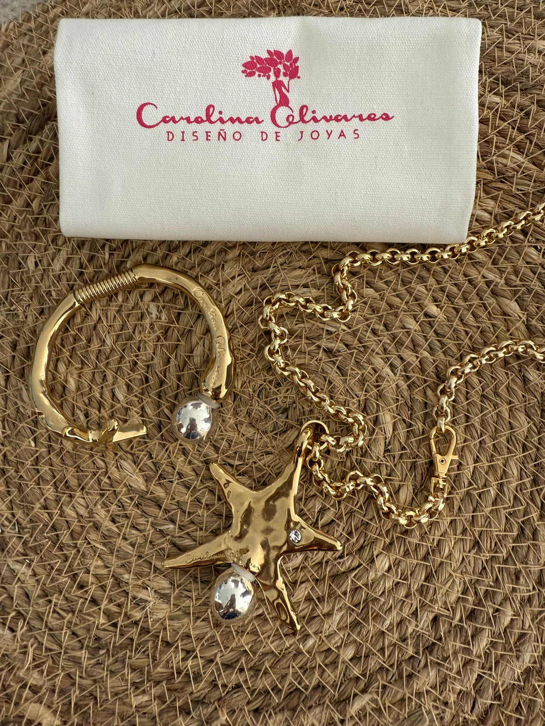 Carolina olivares Estrella de mar 2 pcs set