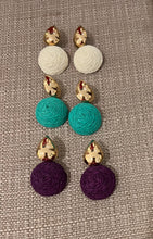 Load image into Gallery viewer, M Rafia earings
