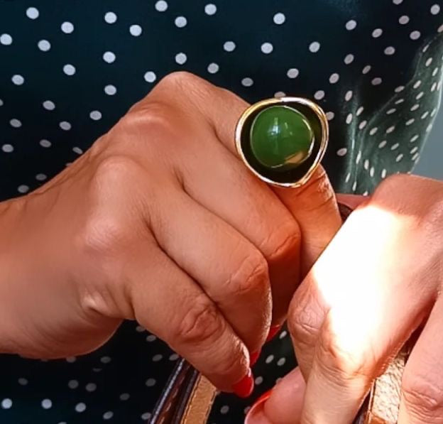 Carolina Olivares Platelball anillo