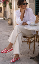 Load image into Gallery viewer, Venezianas Righe ballerinas
