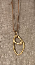Load image into Gallery viewer, A Leather with charm necklace
