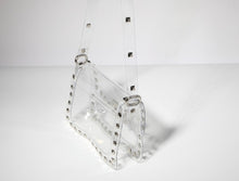 Load image into Gallery viewer, P studs  clear crossbody bags
