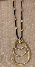 Load image into Gallery viewer, A Leather with charm necklace
