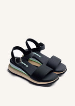 Load image into Gallery viewer, Gioseppo Zaria Black sandals
