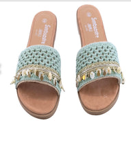 Load image into Gallery viewer, Ss Greta  jade sandals
