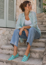Load image into Gallery viewer, Venezianas Righe ballerinas
