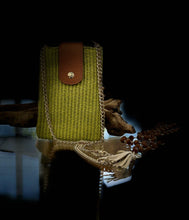 Load image into Gallery viewer, Lc wicker mini crossbody bags
