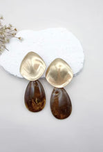 Load image into Gallery viewer, Pfs Resin big droop earings
