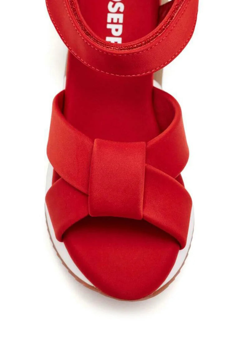 Gioseppo Heath red shoes