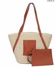 Load image into Gallery viewer, Gioseppo Rialma Straw Bag
